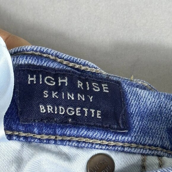 Lucky Brand Women's Skinny Bridgette High Rise Jeans Blue Denim 14/32 Reg - Picture 14 of 16